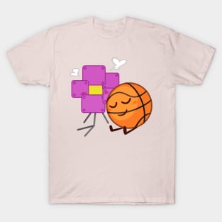 Robot Flower x Basketball T-Shirt